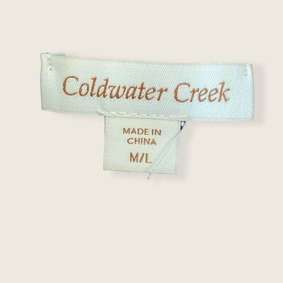 Coldwater Creek cowl neck Wool Blend poncho size Medium/Large EUC - Picture 3 of 4